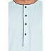 Designer kurta with round neck- Sky Blue